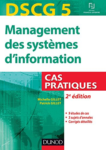 DSCG 5, management des systèmes d'information : cas pratiques