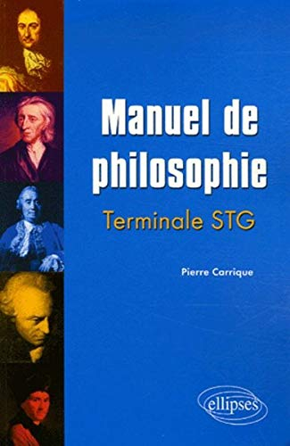 Manuel de philosophie terminale STG