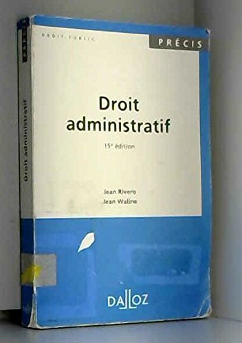droit administratif. : 15ème édition