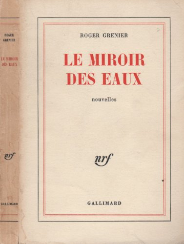 Le Miroir des eaux. La Croisière. Les Cariatides