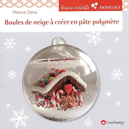 Boules de neige en pâte polymère