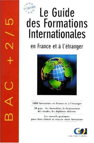 guide des formations internationales - 1998