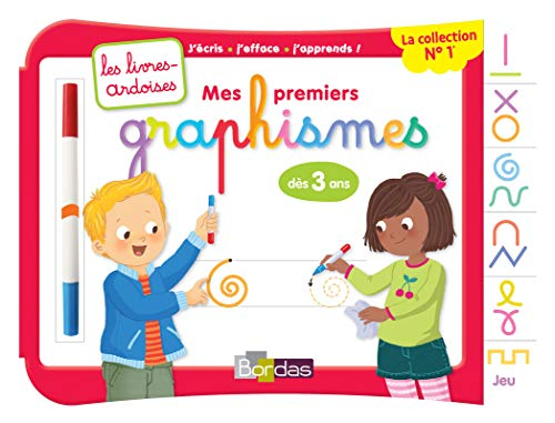 Mes premiers graphismes, dès 3 ans : j'écris, j'efface, j'apprends !