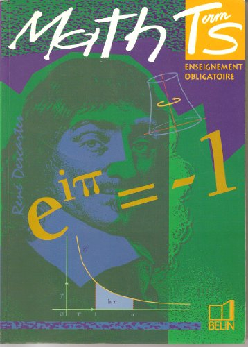 Math Terminale S : enseignement obligatoire
