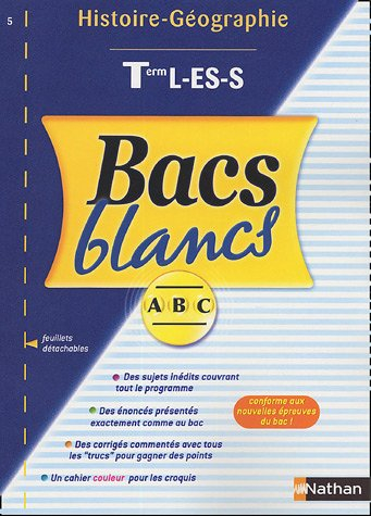 Histoire géographie Terminale L-ES-S
