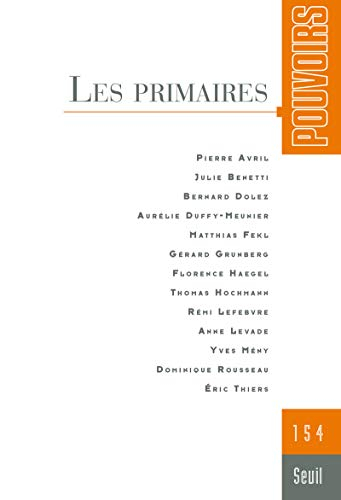 Pouvoirs, n° 154. Les primaires
