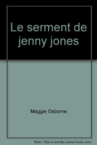 le serment de jenny jones