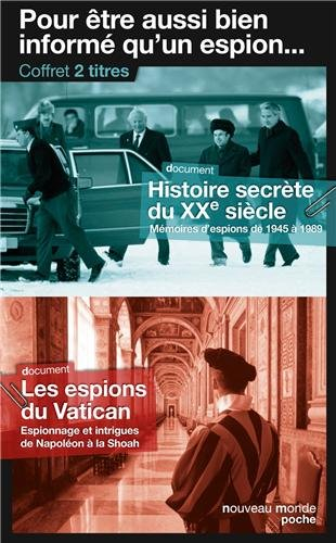 Pour être aussi bien informé qu'un espion... : coffret 2 titres