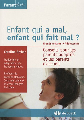 Enfant qui a mal, enfant qui fait mal ? : grands enfants, adolescents : conseils pour les parents ad