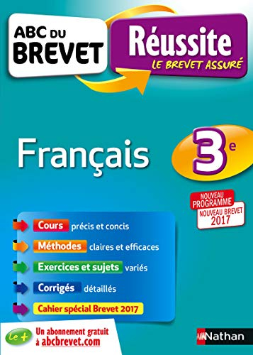 Français 3e : nouveau programme, nouveau brevet 2017