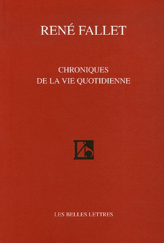 Chroniques de la vie quotidienne