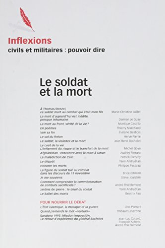 inflexions n 35 le soldat et la mort mai 2017