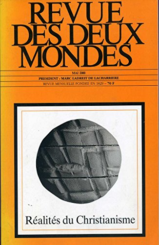 Revue des deux mondes, n° 5 (2000). Réalités du christianisme