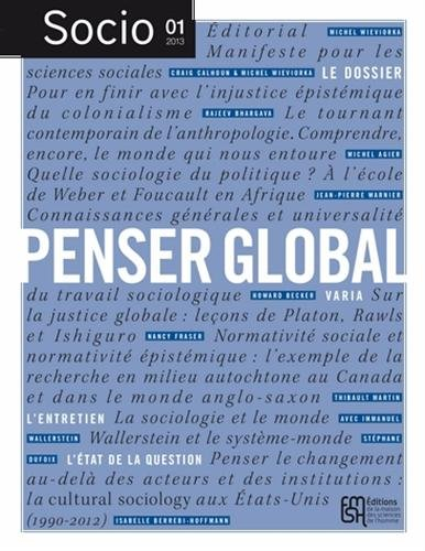 Socio, n° 1. Penser global