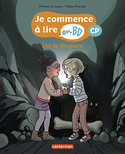Je commence à lire en BD. L'os de dinosaure : CP