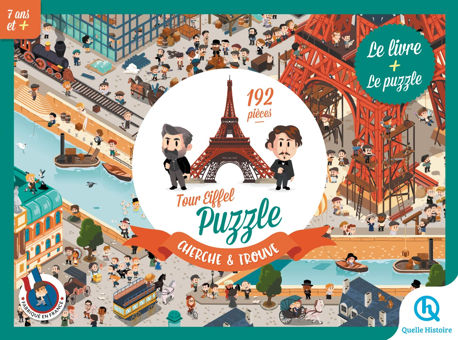 Tour Eiffel : puzzle cherche & trouve : 192 pièces