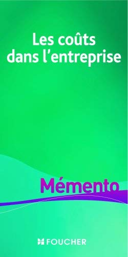 Les coûts dans l'entreprise
