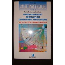 cours d'automatique tome 2 - asservissement
