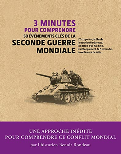3 minutes pour comprendre 50 événements clés de la Seconde Guerre mondiale : l'Occupation, la Shoah,
