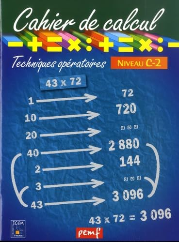 Cahier de calcul, cycle 3, niveau 2B