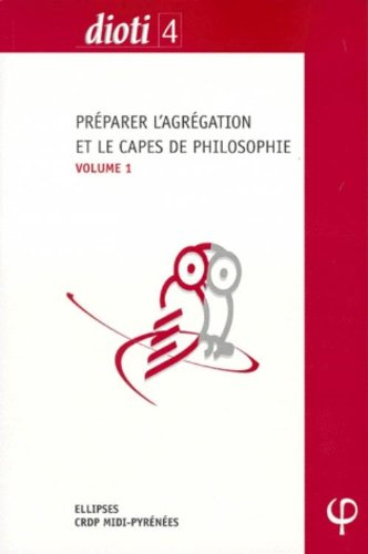 Préparer l'agrégation et le CAPES de philosophie. Vol. 1. L'art, Plotin, Spinoza, Nietzsche, Machiav