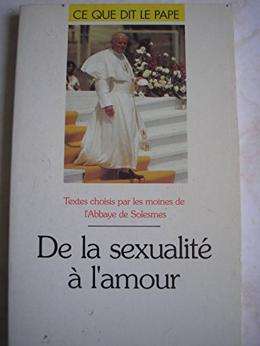 De la sexualité à l'amour