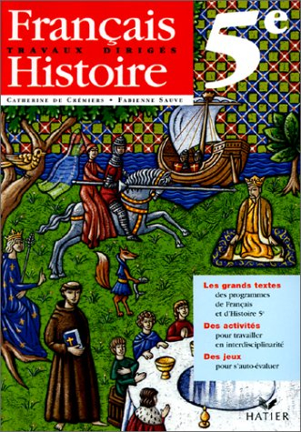 Français-histoire 5e : travaux dirigés