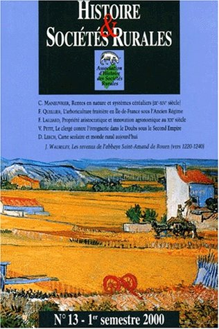 Histoire & sociétés rurales, n° 13