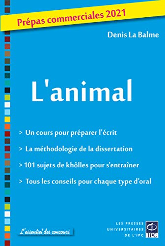 L'animal : prépas commerciales 2021