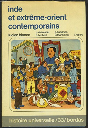 inde et extrême - orient contemporains