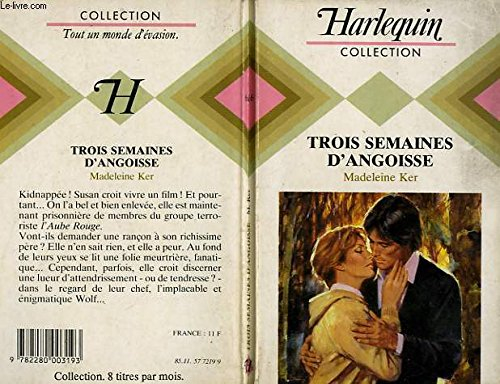 Trois semaines d'angoisse (Harlequin)
