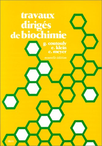 Travaux dirigés de biochimie