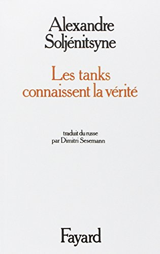 Les tanks connaissent la vérité : scénario pour écran variable