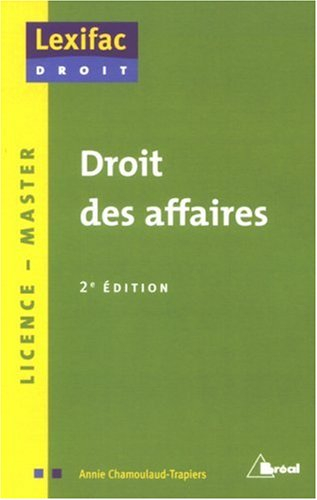 Droit des affaires