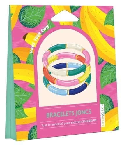 Bracelets joncs : tout le matériel pour réaliser 3 modèles