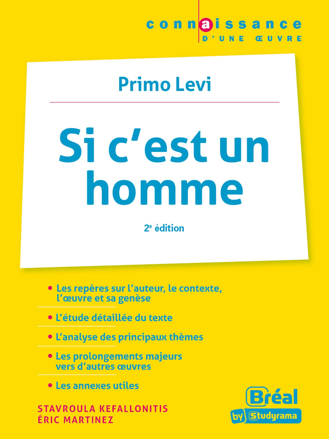 Si c'est un homme, Primo Levi