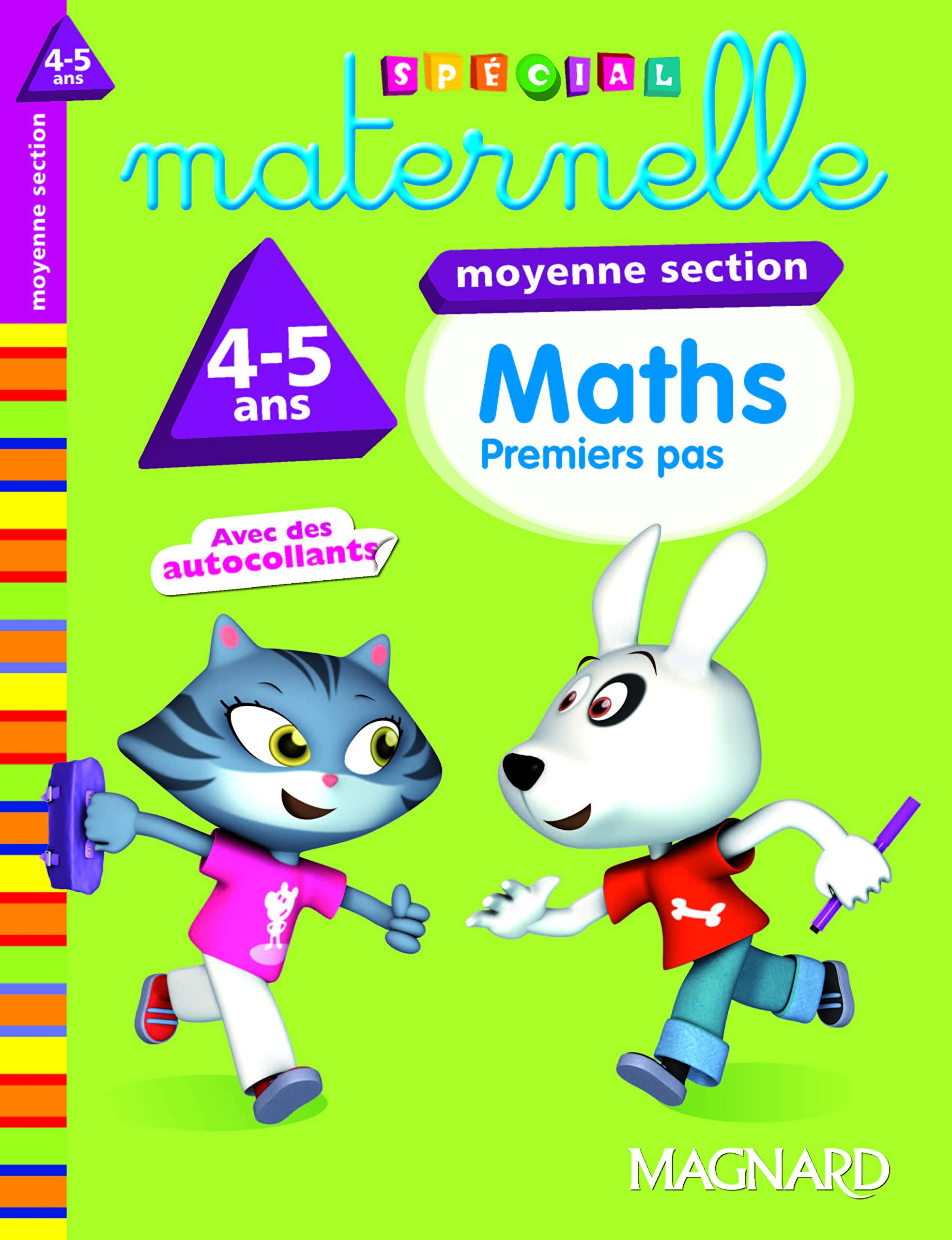 Maths, moyenne section, 4-5 ans : premiers pas
