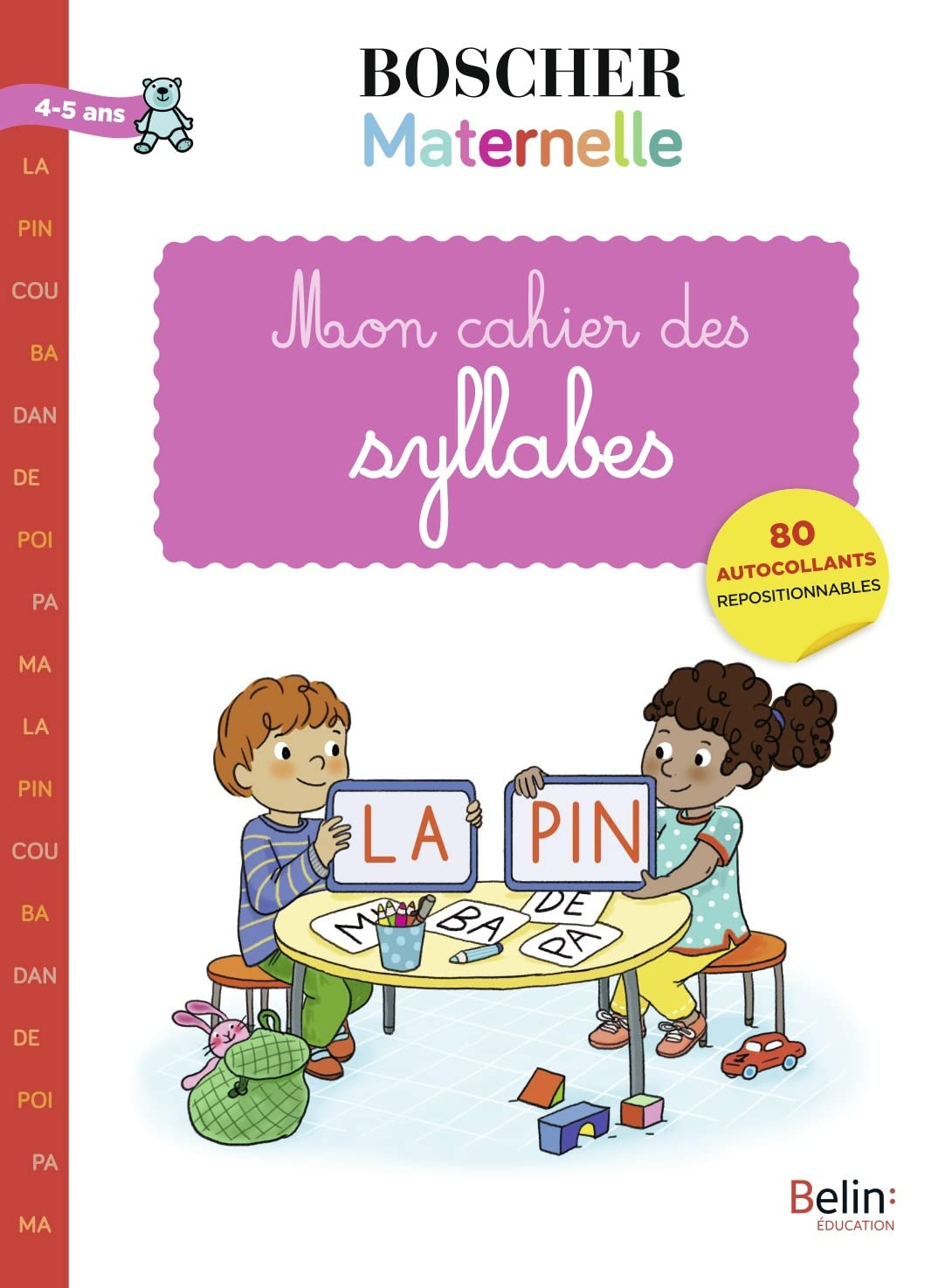 Mon cahier des syllabes : 4-5 ans