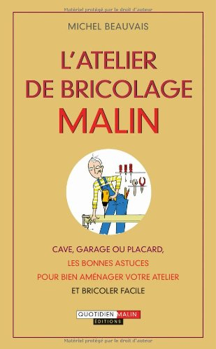 L'atelier de bricolage malin : cave, garage ou placard, les bonnes astuces pour bien aménager votre 