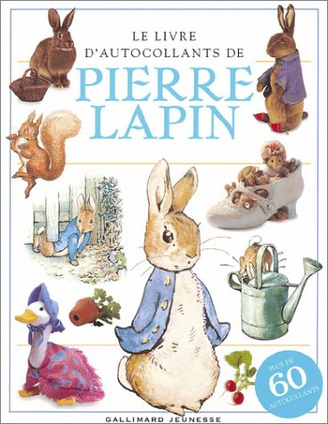 Le livre d'autocollants de Pierre Lapin