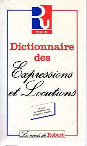 dictionnaire des expressions et locutions
