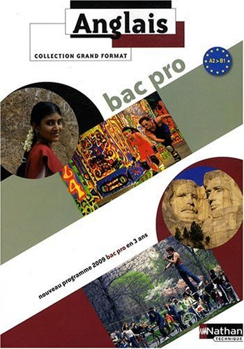 Anglais bac pro : nouveau programme 2009, bac pro en 3 ans