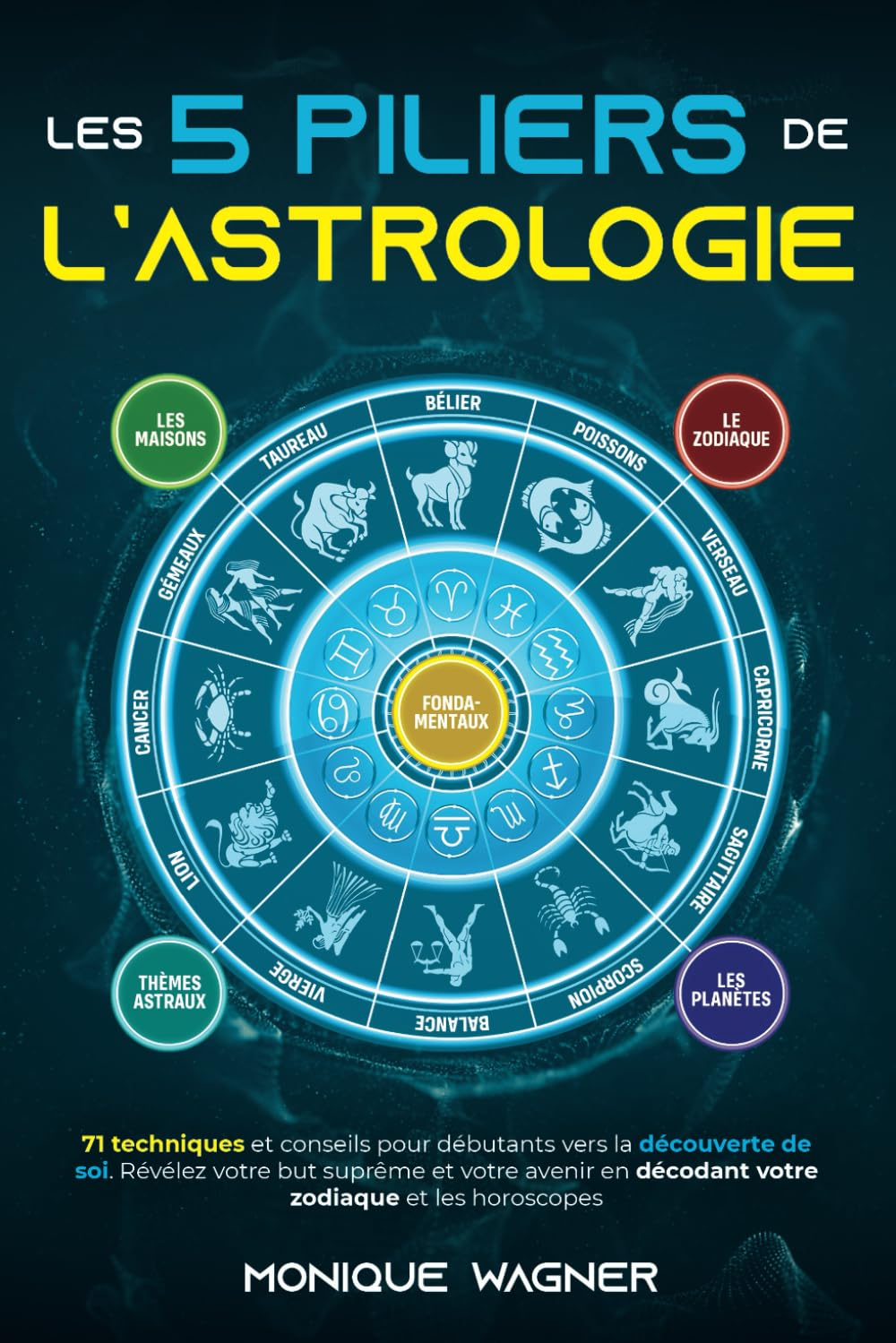 Les 5 piliers de l’astrologie: 71 techniques et conseils pour débutants vers la découverte de soi. R
