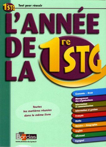 L'année de la 1re STG