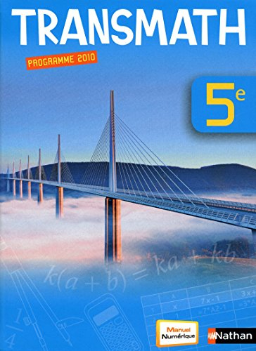 Transmath 5e : programme 2010