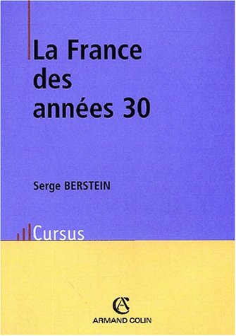 La France des années 30