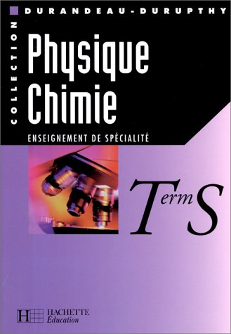 physique, chimie, terminale s, enseignement de spécialité