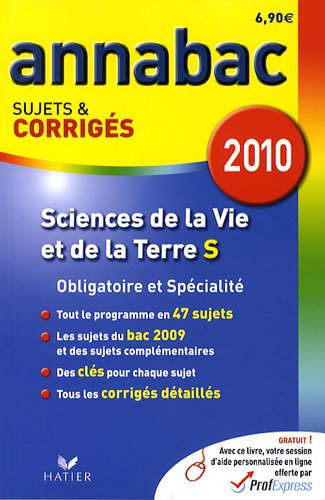 Sciences de la vie et de la Terre S, obligatoire et spécialité