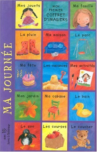 Ma journée : mon premier coffret d'imagiers