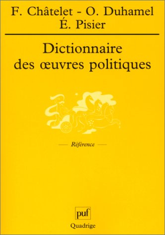 Dictionnaire des oeuvres politiques